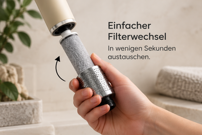 AAREVA FLOW – Gefilterter Duschkopf
